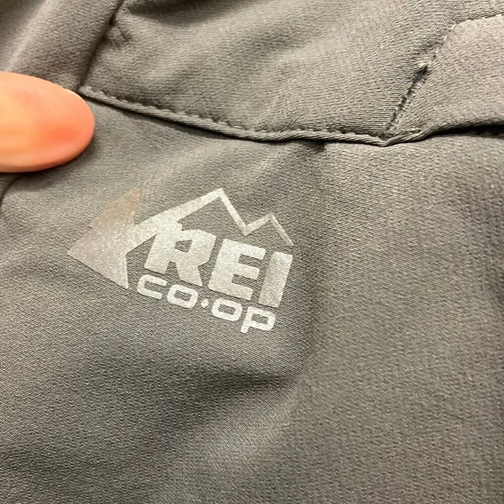 REI Co-op Men’s 2XL 44/33 Dark Gray Lightweight Hiking Trail Pants #775